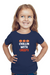 Chillin With Creeps Halloween T-Shirt for Girls - Navy Blue