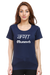 Kya Mummy T-shirt for Women - Navy Blue
