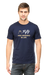Fifty and Winning in Life T-Shirt for Men - Navy Blue