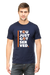 Navy Blue Plus Size T-Shirt for Men