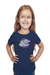 Cool Shoes Navy Blue T-Shirt for Baby Girl