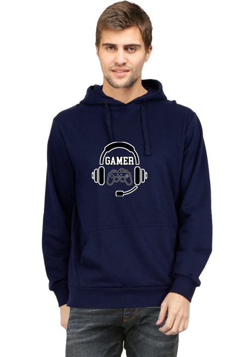 Gamer Blue Sweatshirt Hoodies for Men