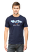 Om Namah Shivay Navy Blue T-Shirt for Men