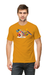 The Cricket Fever Mustard Yellow T-Shirt for Men