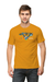 Mustard Yellow Refresh Body and Mind T-Shirt for Men