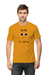 Smile Its Coffee Day T-shirt for Men - Mustard Yellow