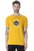 Biker's Garage T-shirt for Men - Mustard Yellow