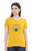 One Acre of Soil Every Second T-Shirt for Women - Mustard Yellow