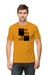 Moner Kotha Moneyi Thaak T-Shirt for Men - Mustard Yellow