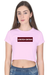 Baby Pink Limited Edition Women Crop Top