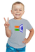 Mera Bharat Mahan T-shirt for Boys - Grey