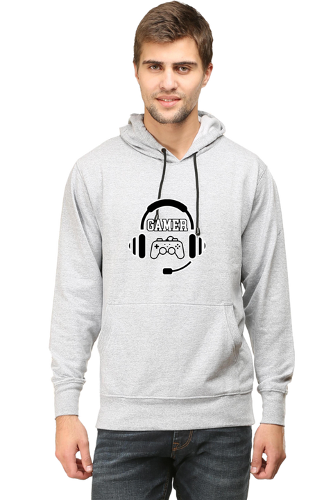 Gamer Grey Sweatshirt Hoodies for Men
