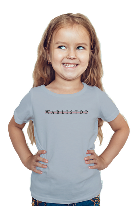 Warlistop T-Shirt for Girls - Grey