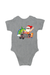 Cool Santa Claus Grey Rompers for Babies