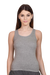 Grey Tank Top for Women Front