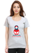 Russian Dolls Grey T-Shirt for Women
