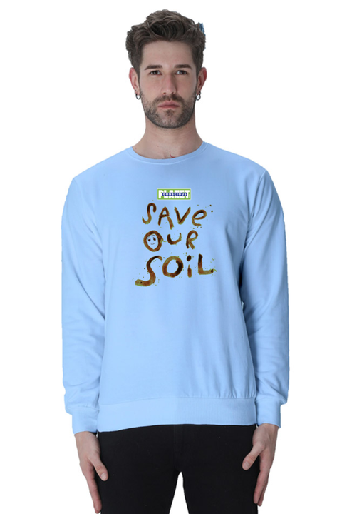 Save Our Soil Sweatshirt for Men & Women - Mint