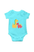 Light Blue Baby Dino Baby Rompers