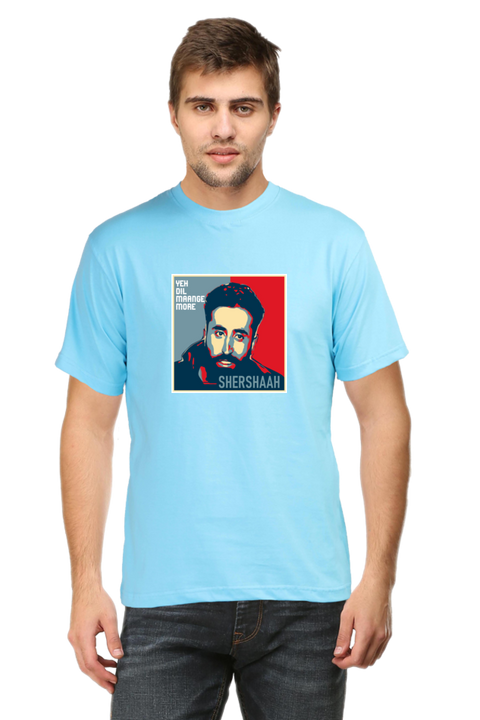 Yeh Dil Maange More T-Shirt for Men - Sky Blue