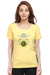 One Acre of Soil Every Second T-Shirt for Women - Yellow