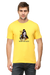 Shiv Bhakt Yellow T-Shirt for Men