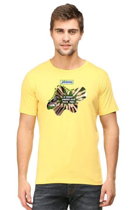 The Solution to All Our Problems T-shirt for Men - Yellow