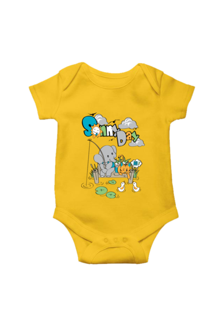 Yellow Sunny Days Rompers for Baby