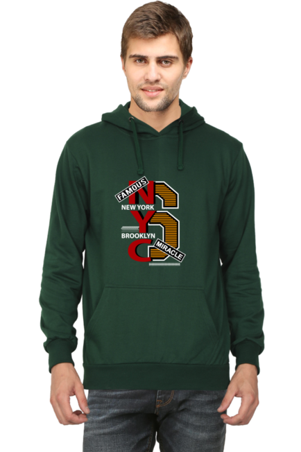 Famous NYC Miracle Bottle Green Unisex Hoodies