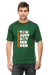 Bottle Green Plus Size T-Shirt for Men