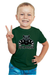 Black Panther Bottle Green T-Shirt for Boys