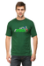 Bowling Strike Bottle Green T-Shirts for Men