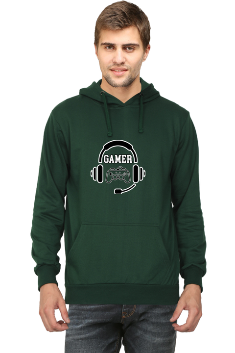 Gamer Green Sweatshirt Hoodies for Men