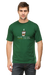 Mujhe Toh Teri Latte Lag Gayi T-shirt for Men - Bottle Green