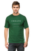 Create Bottle Green T-Shirt for Men