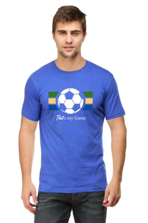 Royal Blue Men's Football T-Shirts Original