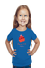 Royal Blue Cutie Pie T-shirt for Girls