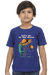 Let's Go to the Moon Royal Blue T-Shirt for Boys