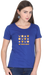 Royal Blue Be Their Voice T-Shirt for Women