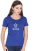 Princess T-Shirt for Women - Royal Blue