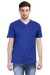 Royal Blue Men's V-Neck T-Shirt