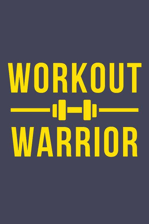 Workout Warrior Cotton Gym Vest for Men Close Up