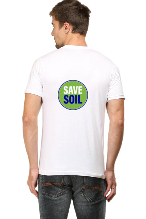 Soil Not Oil Holds the Future of Humanity T-shirt for Men Back Side