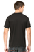 Plain Black T-Shirt for Men Back