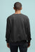 Unisex Black Sweatshirt for Men back