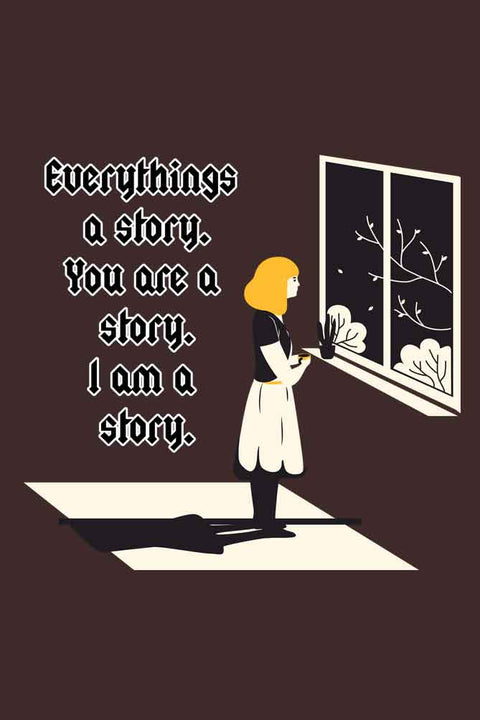 Everything's a Story T-Shirt for Women Design