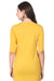 Golden Yellow Long T-shirts to Wear with Leggings Back