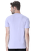Plain Lavender T-shirt for Men Back