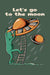 Let's Go to the Moon T-Shirt for Boys Design