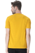 Plain Mustard Yellow T-Shirt for Men Back