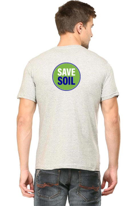 Soil is Getting Extinct Faster Than Dinosaurs T-shirt for Men Back